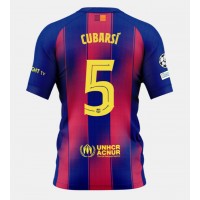 Stroje piłkarskie Barcelona Pau Cubarsi #5 Koszulka Podstawowej 2025-26 Krótki Rękaw